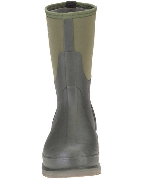 Image #4 - Dryshod Men's Sod Buster Mid Boots - Round Toe, Grey, hi-res