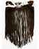 Image #5 - Idyllwind Women's Festival Fringe Hair-On Star Concho Belt, Dark Brown, hi-res