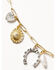 Image #2 - Shyanne Women's Western Muse Cowgirl Charm Necklace, Gold, hi-res
