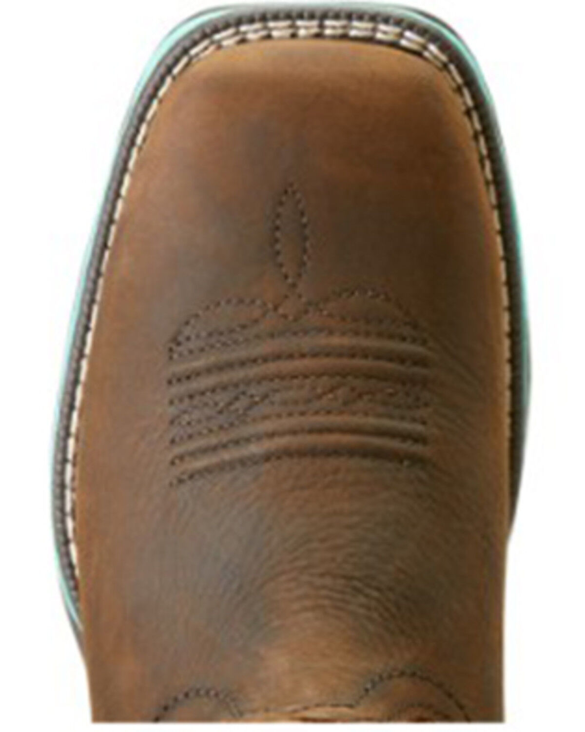 Image #4 - Ariat Women's Anthem Waterproof Western Boots - Broad Square Toe, Brown, hi-res