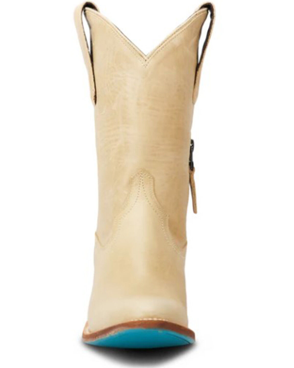 Image #4 - Lane Women's Plain Jane Midi Western Boots - Round Toe, Brown, hi-res
