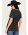 Image #4 - Paramount Network's Yellowstone Women's Bandana Short Sleeve Graphic Tee, Black, hi-res