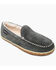 Image #1 - Minnetonka Men's Tilden Slippers - Moc Toe, Grey, hi-res