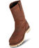 Image #3 - US Boot Men's 10" Condor Wellington Waterproof Work Boots - Composite Toe, Brown, hi-res