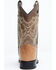 Image #5 - Cody James Boys' Colton Western Boots - Broad Square Toe, Bronze, hi-res
