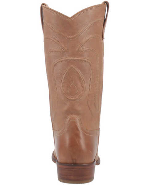 Image #5 - Dingo Men's Montana Western Boots - Almond Toe , Natural, hi-res