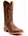 Image #1 - Justin Men's Carsen Camel Brown Cowhide Performance Leather Western Boots - Square Toe, , hi-res