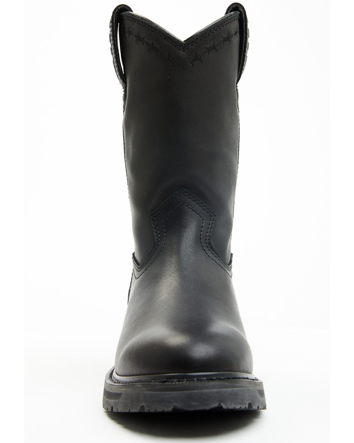 Image #4 - Cody James Men's Uniform Western Work Boots - Soft Toe, Black, hi-res
