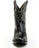 Image #4 - Cody James Men's Exotic Python Western Boots - Round Toe, Black, hi-res