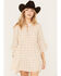 Image #2 - Show Me Your Mumu Women's Viola Plaid Print Mini Dress, Cream, hi-res