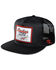 Image #1 - Ropesmart Men's Rodeo Life Ball Cap, Black, hi-res