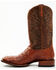 Image #3 - Cody James Men's Brandy Genuine Ostrich Exotic Western Boots - Broad Square Toe, , hi-res