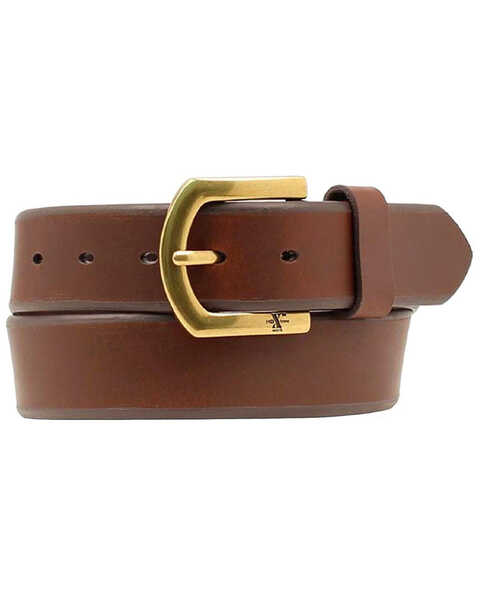 Image #1 - M&F Western Men's HDX Brass Buckle Belt - Big, Brown, hi-res