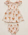 Image #1 - Angel Dear Infant Girls' Horse Print Dress and Diaper Cover Set - 2 Piece, Pink, hi-res