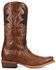 Image #2 - Dan Post Men's Frenchie Western Boots - Square Toe, Tan, hi-res