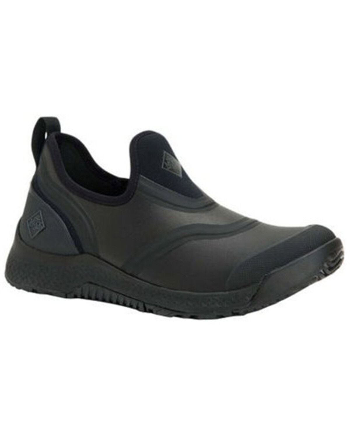 Image #1 - Muck Boots Men's Outscape Waterproof Slip-On Shoes - Round Toe, Black, hi-res