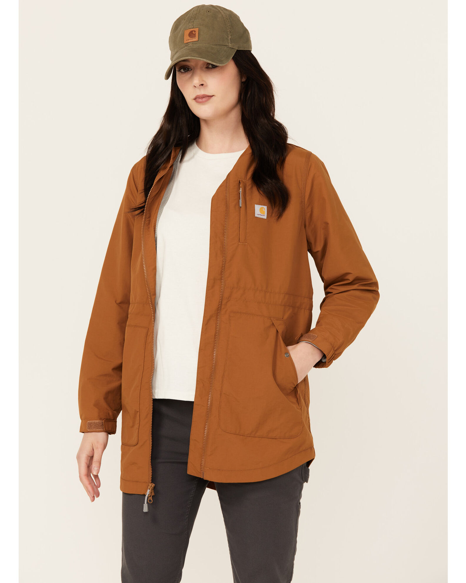 Water resistant carhartt jackets discount