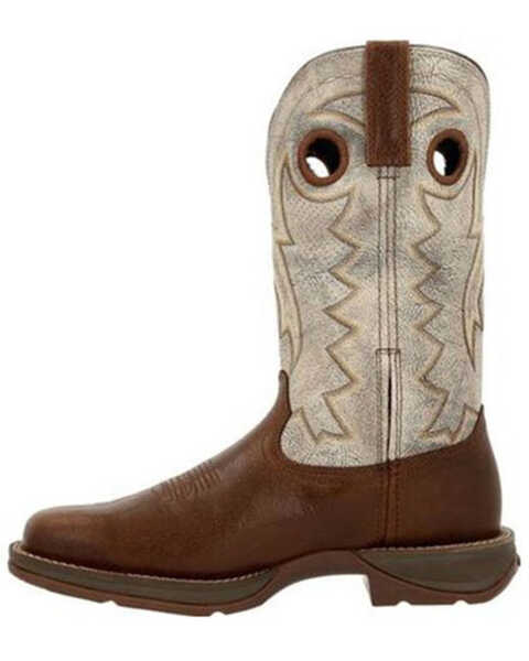 Image #3 - Durango Men's Sorrell Western Boots - Square Toe, Brown, hi-res