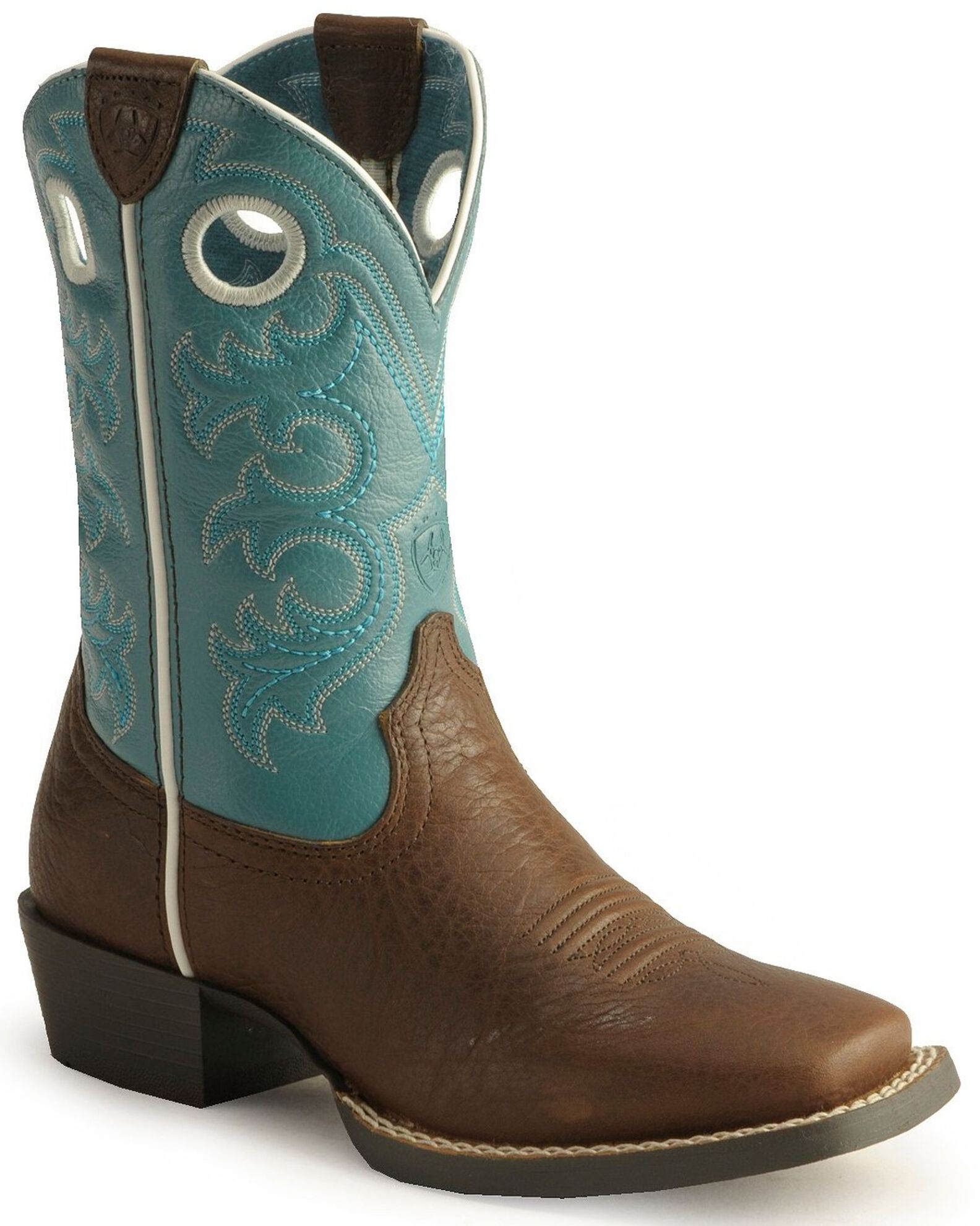 Ariat Boys Crossfire Western Boots Square Toe Country Outfitter