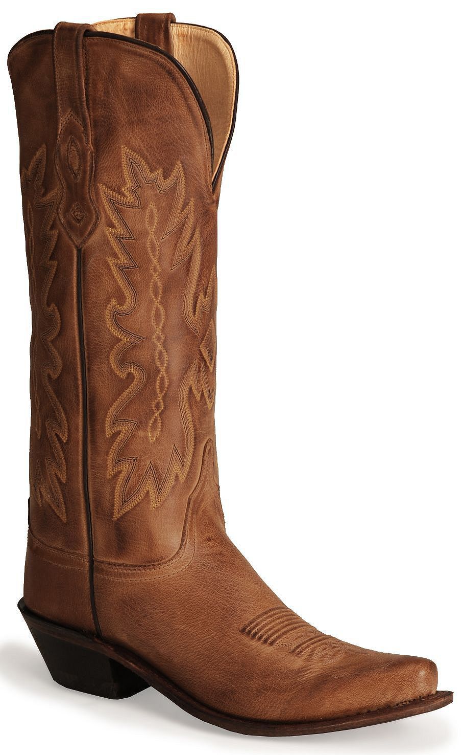 leather cowgirl boots