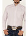 George Strait By Wrangler Men's Pink Small Plaid Long Sleeve Western Shirt , Pink, hi-res