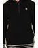 Image #3 - RANK 45&reg; Men's Bring it 1/4 Zip Pullover, Black, hi-res