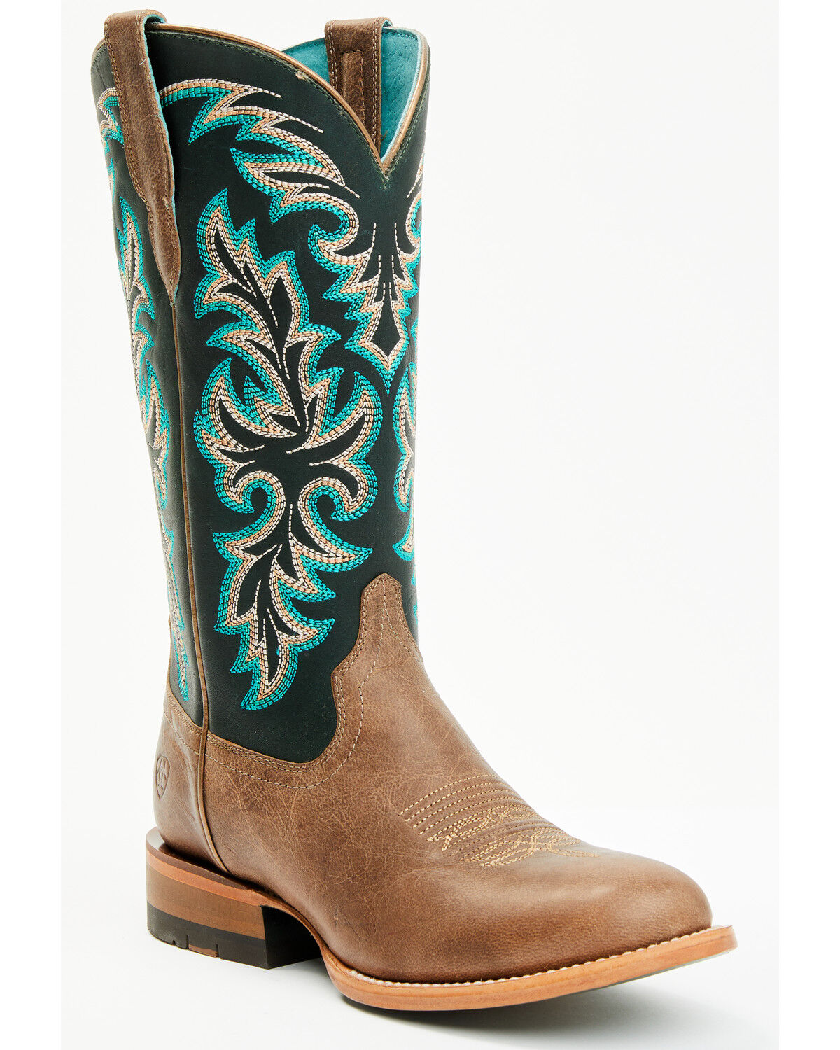 Image #1 - Ariat Women's Futurity Desperado Western Boots - Round Toe, Brown, hi-res