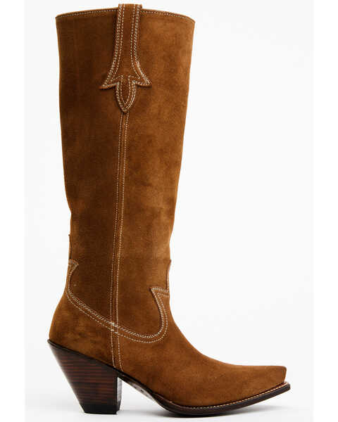 Image #2 - Sendra Women's Diana Slouch Tall Western Boots - Snip Toe , Brown, hi-res