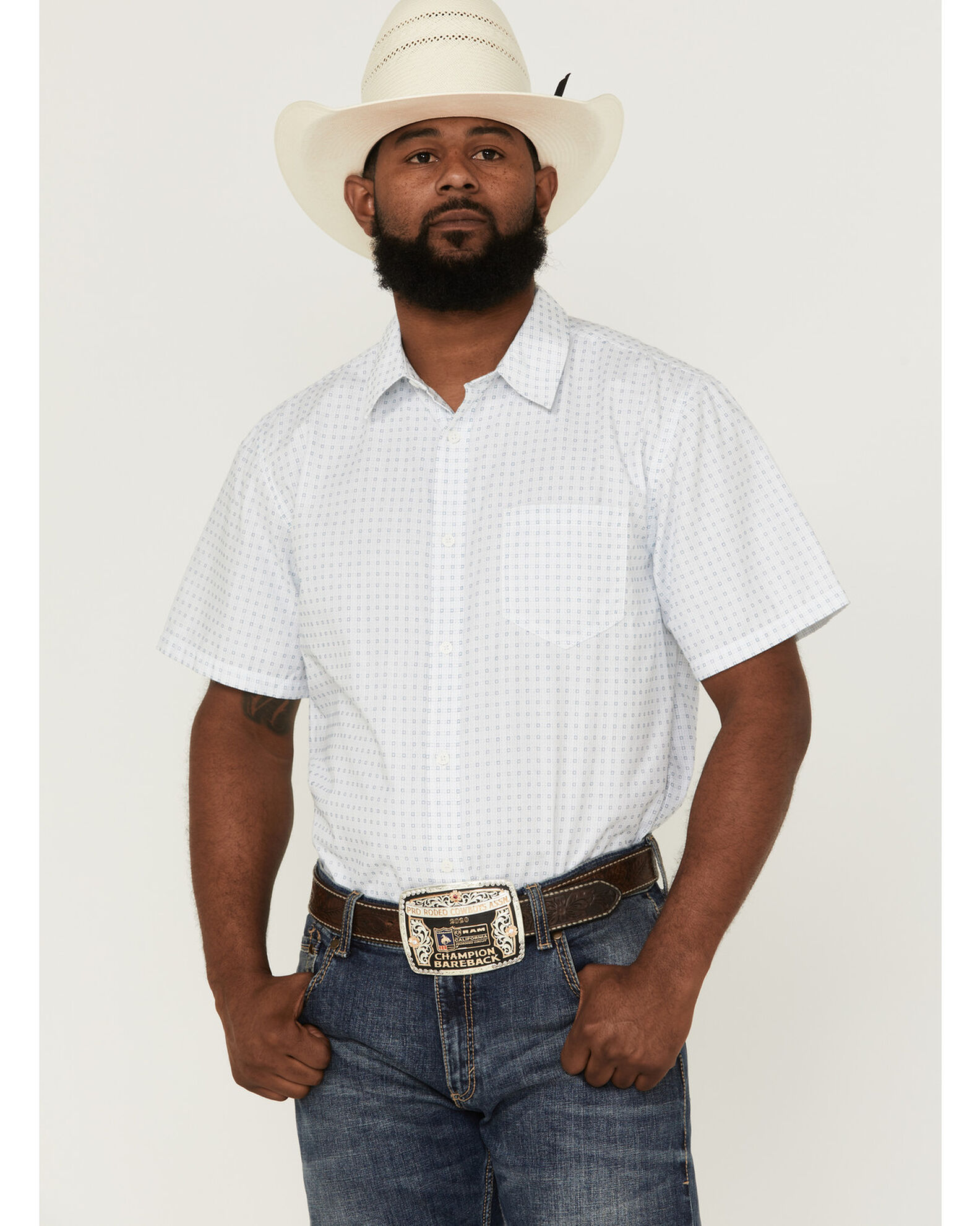 Gibson Men s Throwback Plaid Short Sleeve Button Down Western
