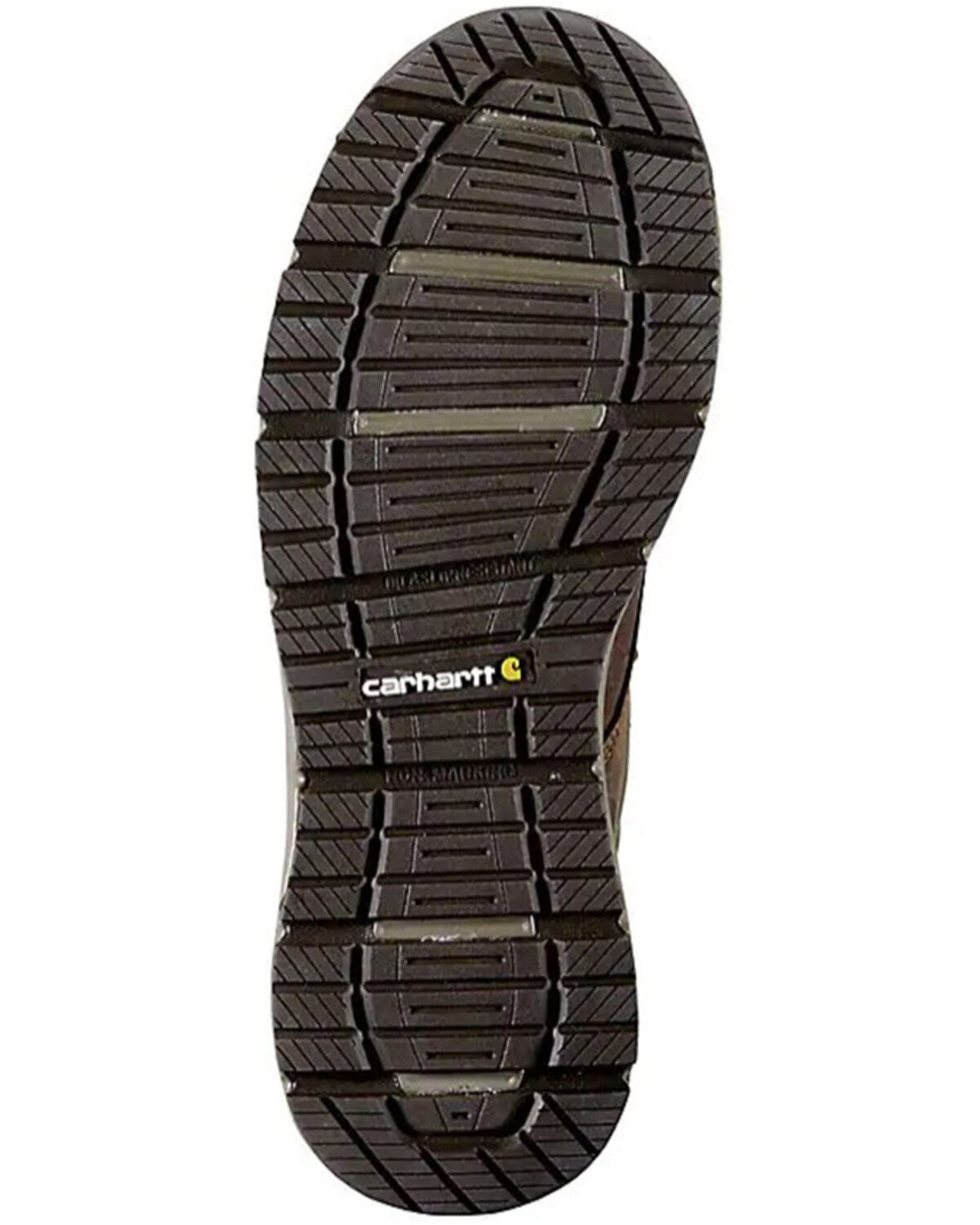 Image #7 - Carhartt Men's Millbrook 5" Waterproof Work Boots - Steel Toe, Brown, hi-res