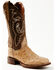 Image #1 - Dan Post Women's Exotic Full Quill Ostrich Western Boots - Broad Square Toe, Sand, hi-res