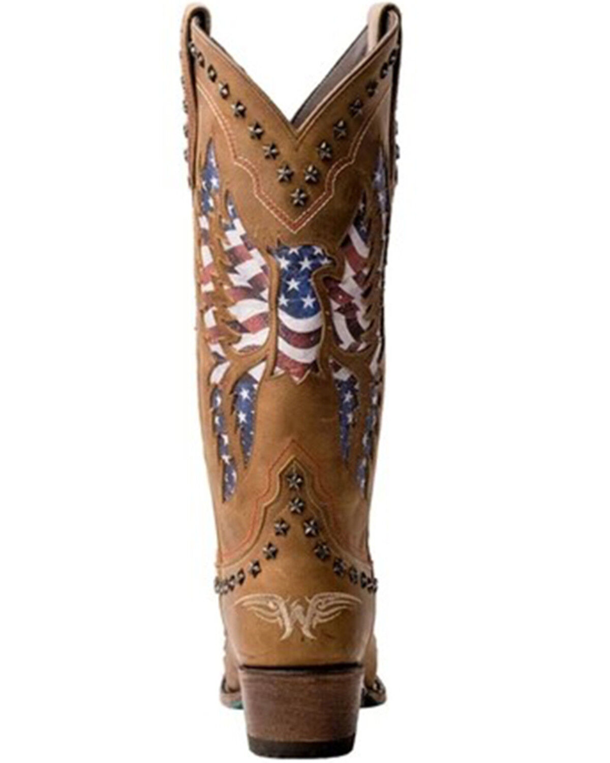 Image #3 - Lane Women's Old Glory Western Boots - Snip Toe, , hi-res