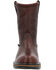 Image #4 - Rocky Men's Ironclad USA Waterproof Soft Work Boots - Round Toe , Brown, hi-res
