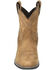 Image #4 - Smoky Mountain Women's Daisy Distressed Western Boots - Round Toe, Brown, hi-res