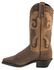 Image #3 - Abilene Women's Sage Inlay Western Boots - Pointed Toe, Distressed, hi-res