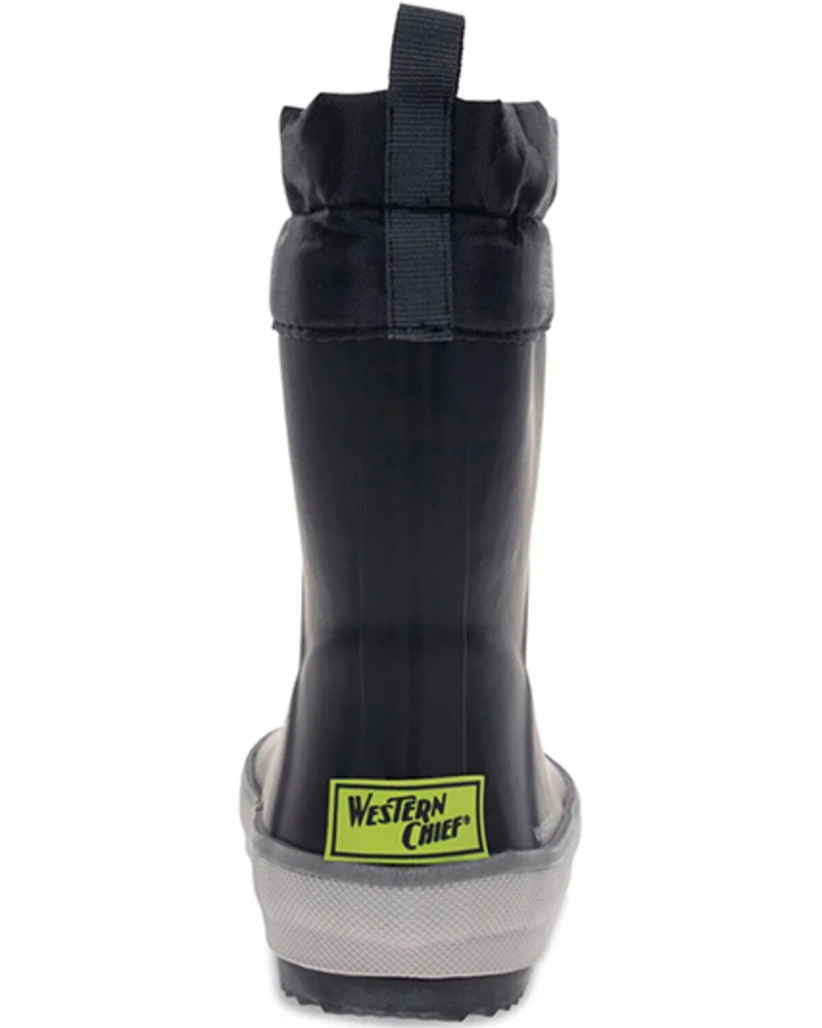 Image #4 - Western Chief Boys' Element Waterproof Rain Boots - Round Toe, Black, hi-res