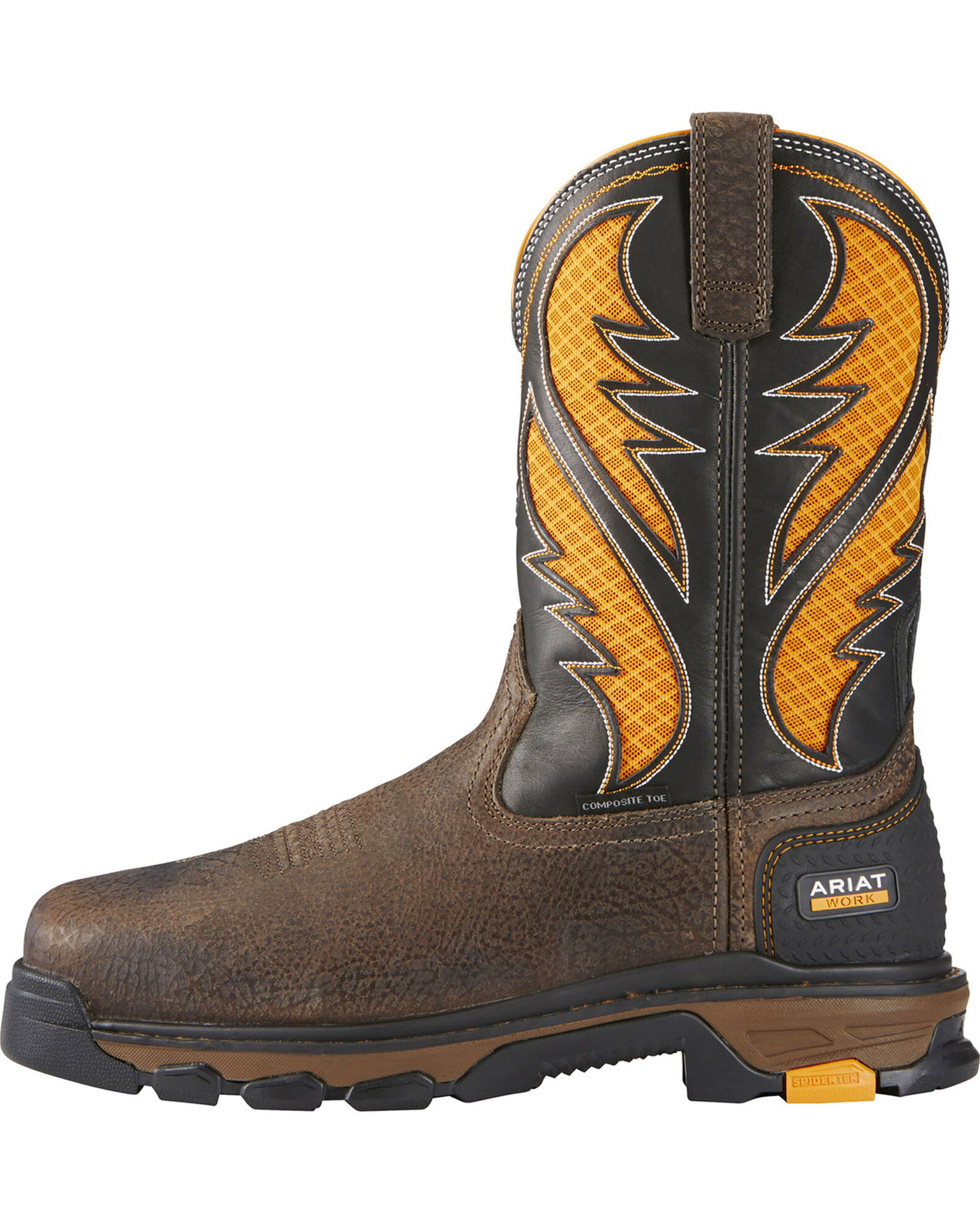 Ariat Men s Intrepid VentTEK Composite Toe Work Boot Brown