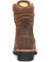 Image #5 - Carolina Men's 9" Hemlock Waterproof 400G Logger Work Boots - Composite Toe, Brown, hi-res