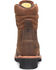 Image #5 - Carolina Men's 9" Hemlock Waterproof 400G Logger Work Boots - Composite Toe , Brown, hi-res