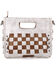 Image #3 - Bed Stu Women's Keiki Woven Crossbody Bag, Caramel, hi-res