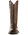 Ferrini Men's Jackson Western Boots - Square Toe, Chocolate, hi-res