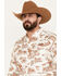 Image #2 - Ariat Men's Paniolo Aloha Stretch Classic Fit Long Sleeve Button-Down Western Shirt, Sand, hi-res