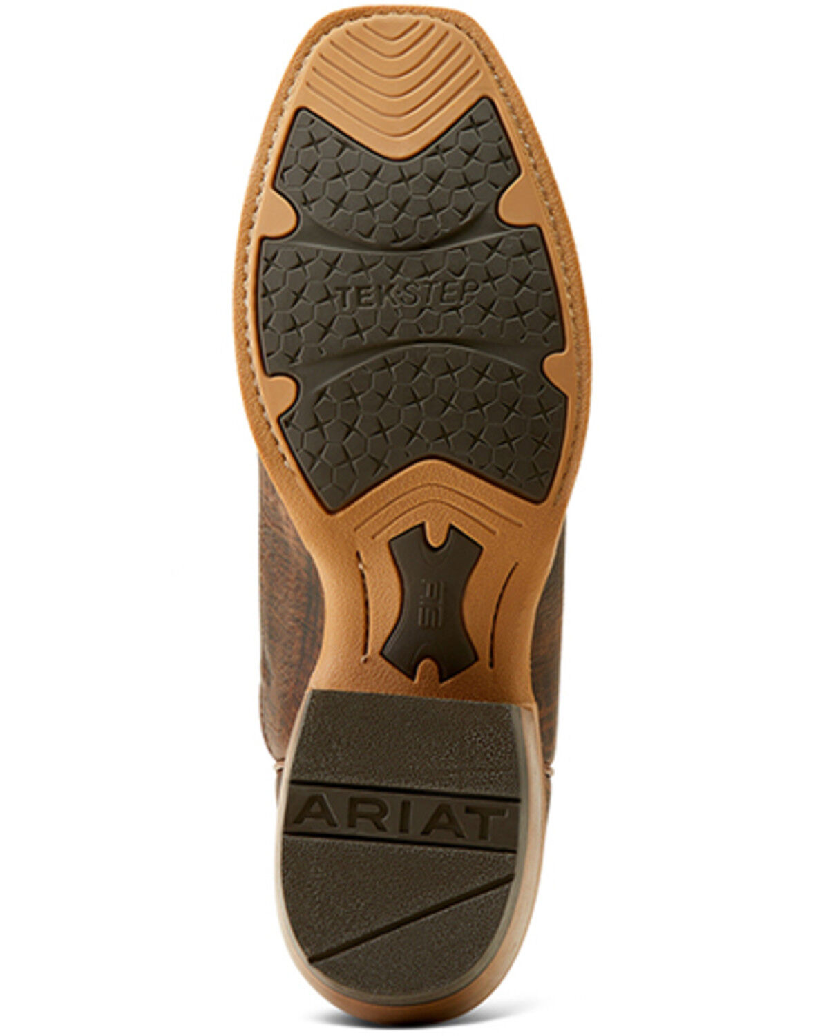 Image #5 - Ariat Men's Ringer Western Boots - Square Toe, Brown, hi-res