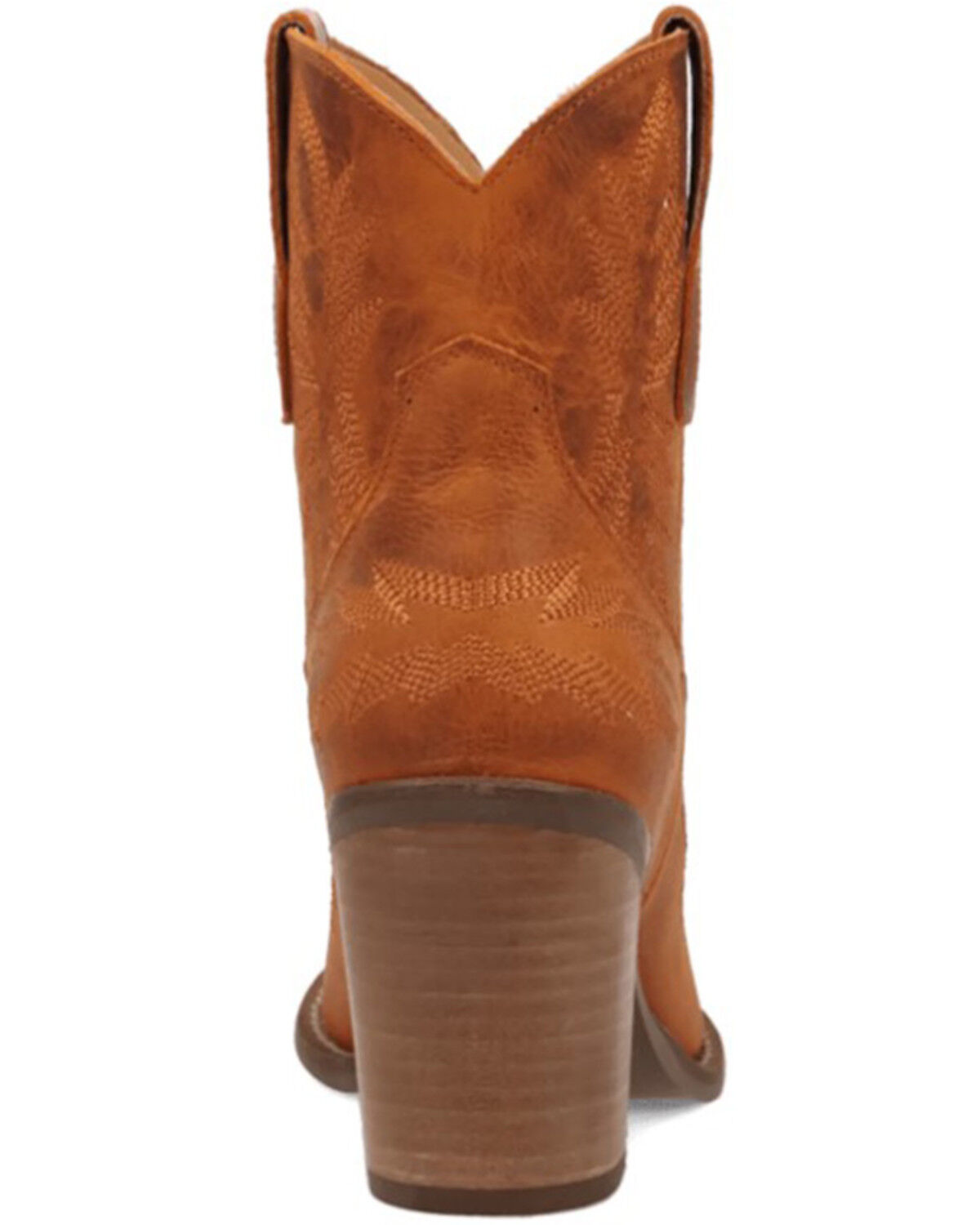 Image #5 - Dingo Women's Rocky Top Western Booties - Snip Toe, Brown, hi-res