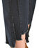 Image #6 - Tractr Women's Front Fray Panel Step Hem Jeans, Indigo, hi-res