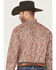 Image #4 - Stetson Men's Paisley Print Long Sleeve Button Down Western Shirt , Red, hi-res