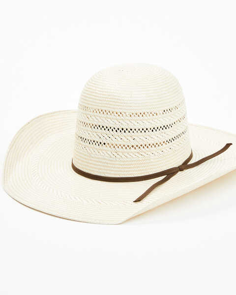 Rodeo King 25X Straw Cowboy Hat , Tan, hi-res