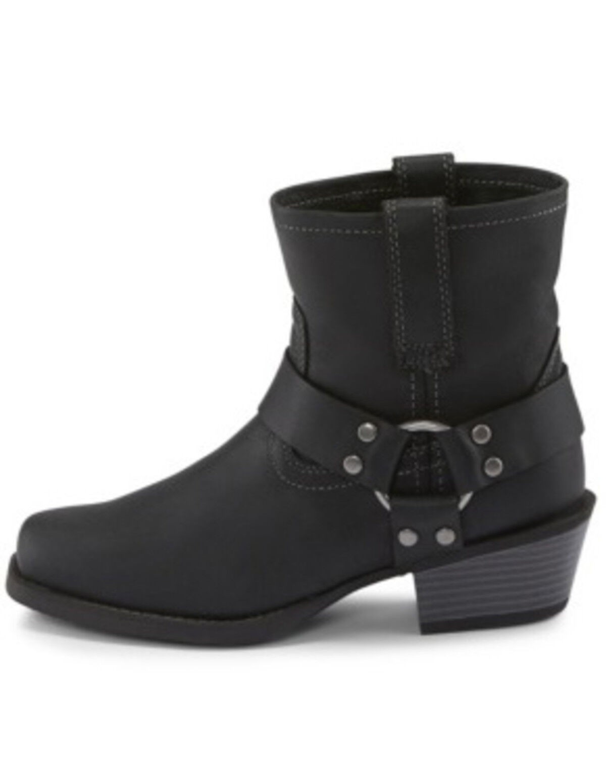 womens black cowboy booties