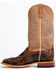 Image #3 - Horse Power Men's Patchwork Western Boots - Broad Square Toe, Brown, hi-res