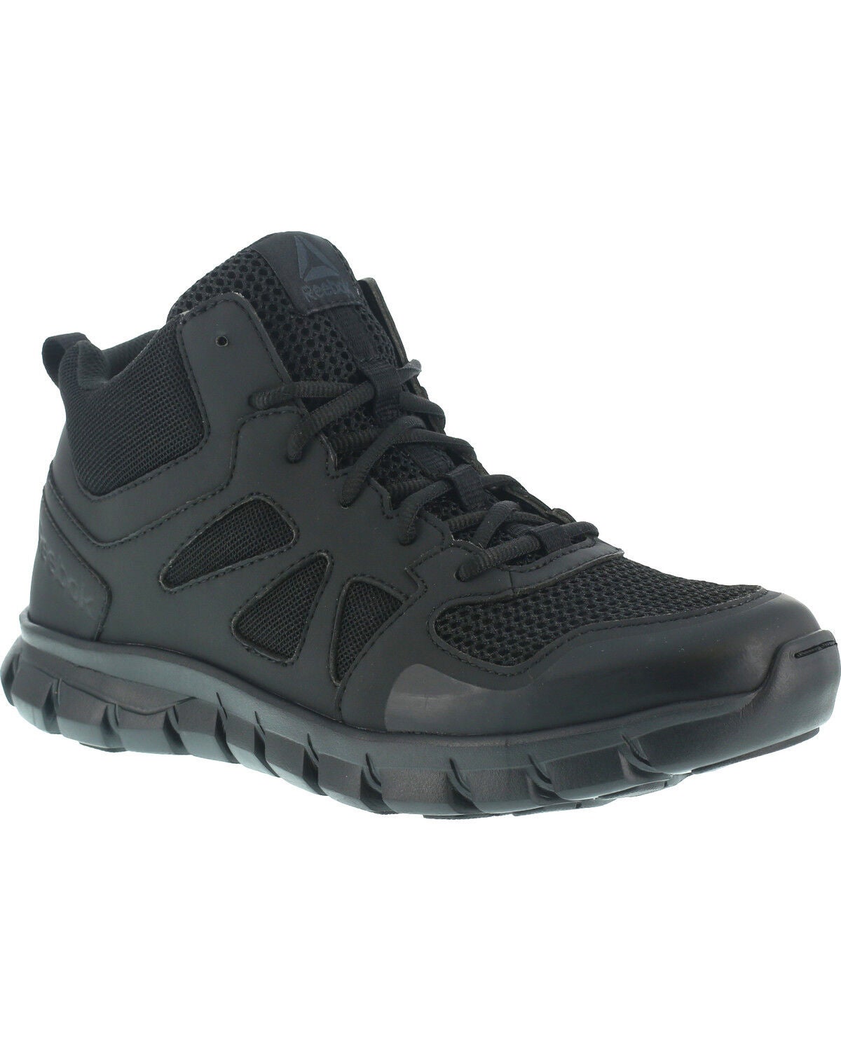 Reebok Women's Sublite Cushion Tactical Mid Boots, Black, hi-res